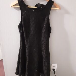 Elegant Black Sleeveless Dress
